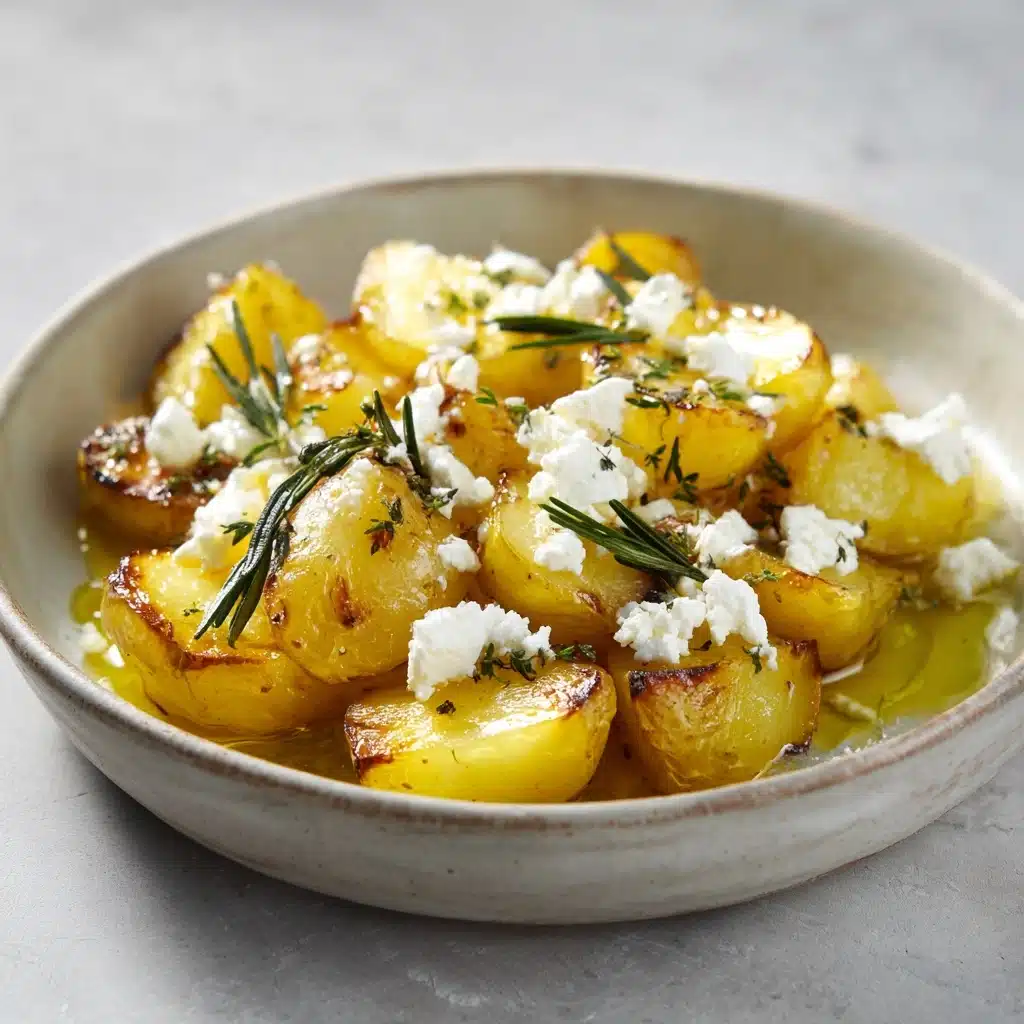 Baked Feta Potatoes Recipe - Recipe Image