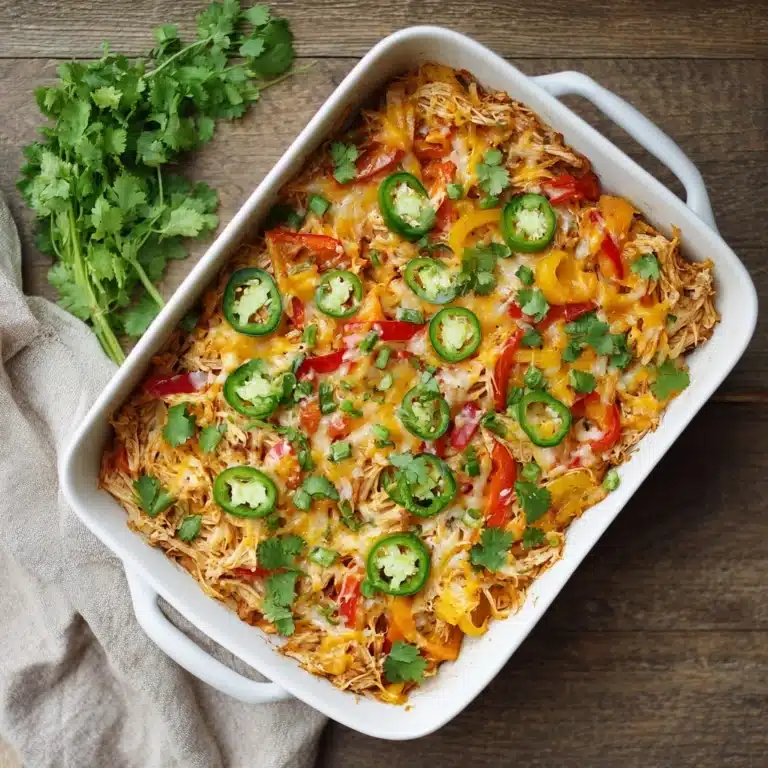 Chicken Fajita Casserole Recipe