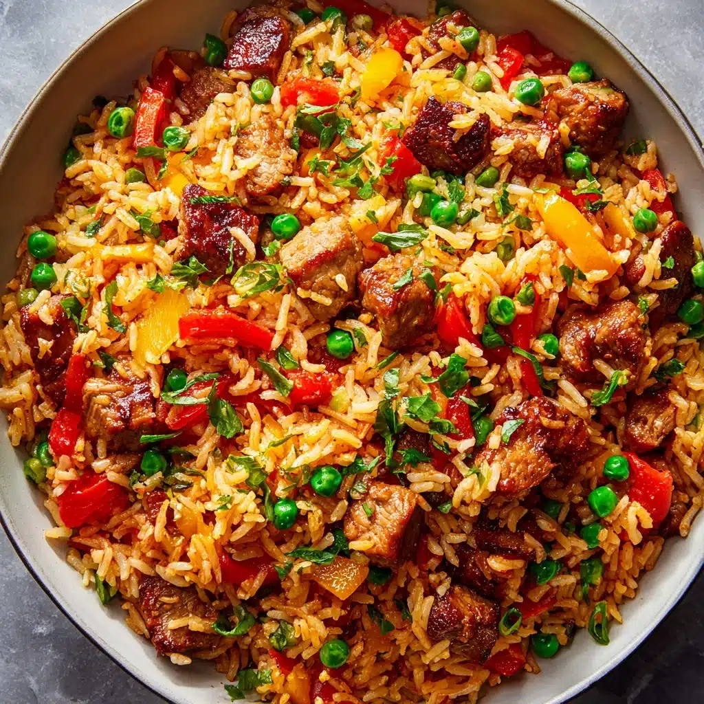 Serbian Rice with Meat (Djuvec Rice) Recipe