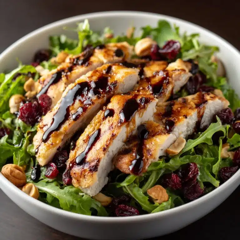 Asian Chicken Cranberry Salad Recipe