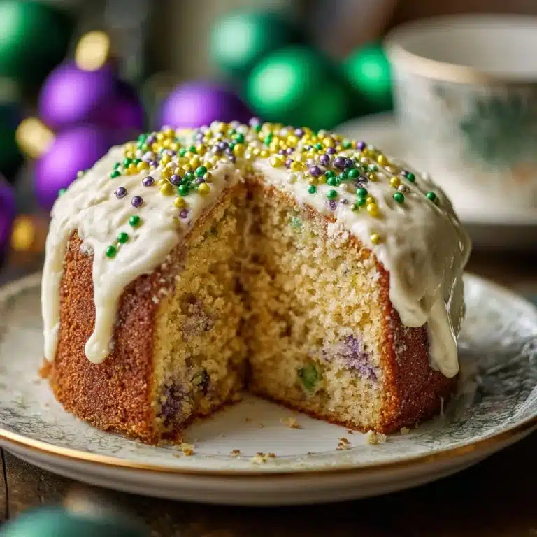 Authentic Mardi Gras King Cake Recipe