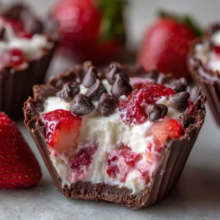 Chocolate Strawberry Yogurt Clusters Recipe