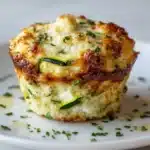 Chicken, Cheese, and Zucchini Muffins Recipe
