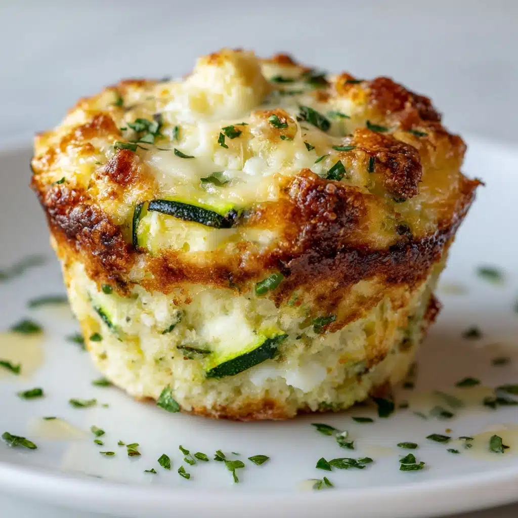 Chicken, Cheese, and Zucchini Muffins Recipe - Recipe Image