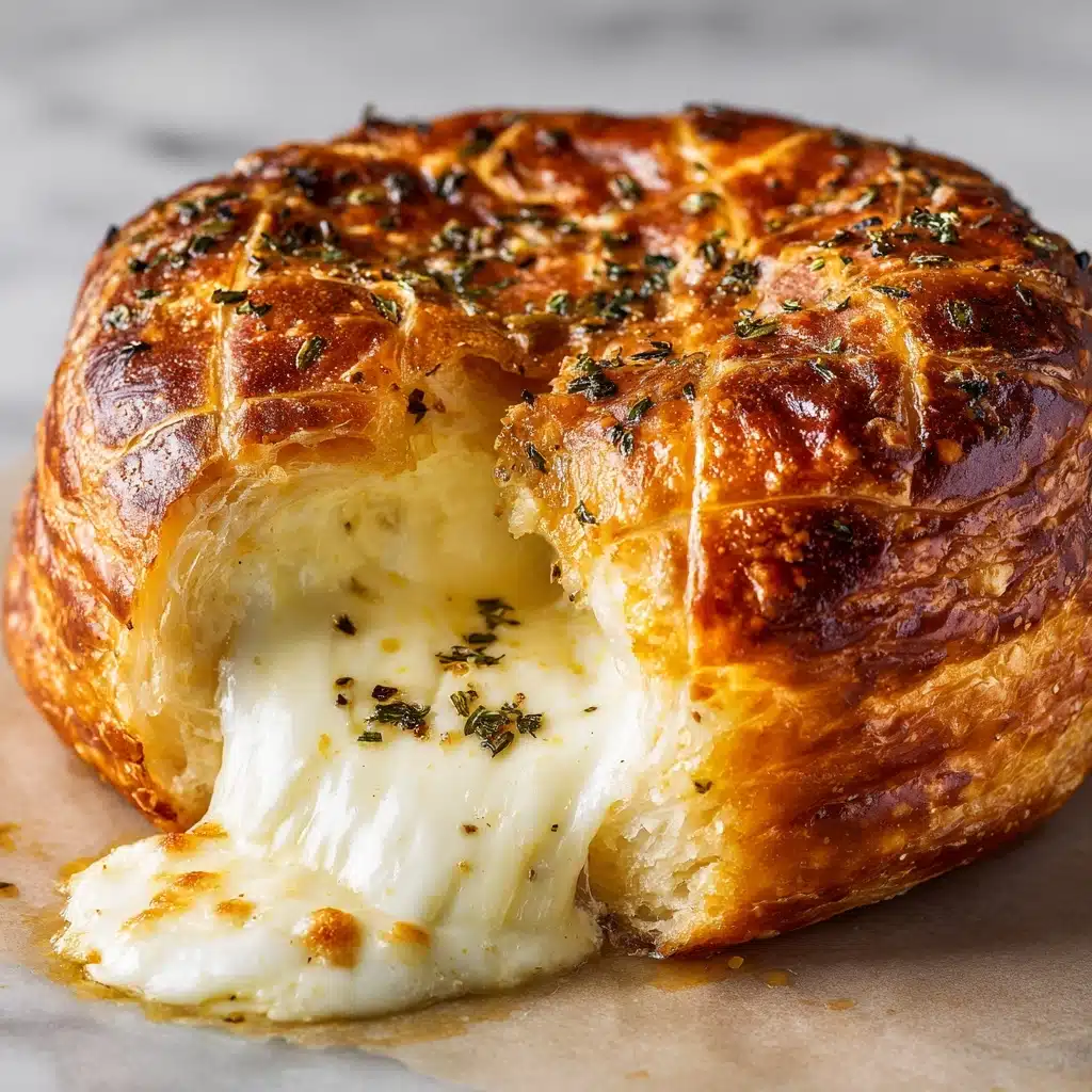 Lemon Curd Herbed Baked Brie Recipe - Recipe Image