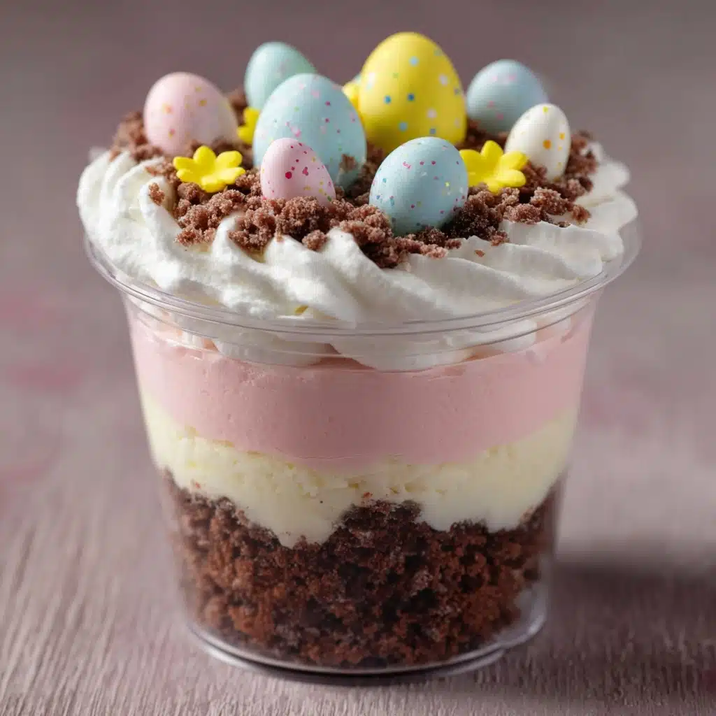 Easter Dirt Cups Recipe - Recipe Image