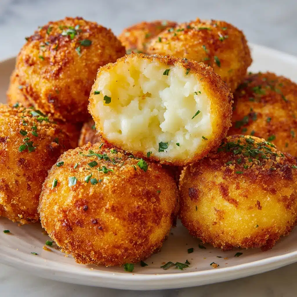Stuffed Cheese Balls Recipe - Recipe Image