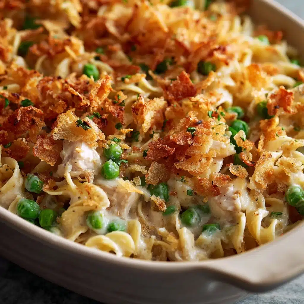 Old-Fashioned Tuna Noodle Casserole Recipe - Recipe Image