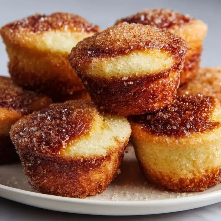 Keto Mini Cinnamon Sugar Muffins Recipe