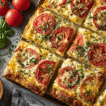 Crescent Roll Tomato-Basil Squares Recipe