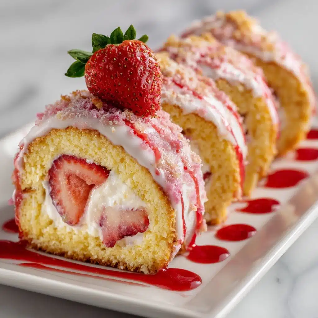 Strawberry Shortcake Sushi Recipe