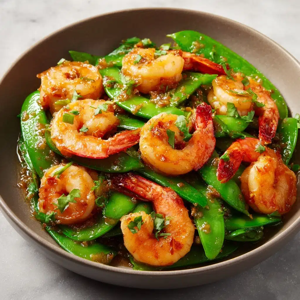 Shrimp and Snow Pea Stir-Fry Recipe
