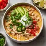 Creamy Cajun White Chicken Chili Recipe