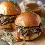 Slow Cooker French Dip Sandwiches Recipe