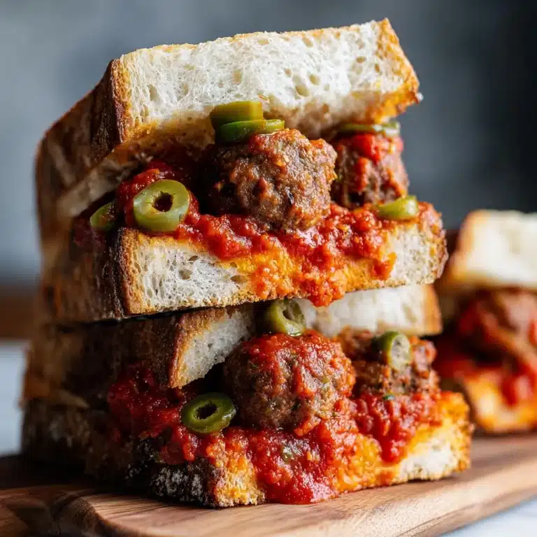 Meatball Monster Sandwiches Recipe