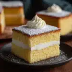 Vanilla Magic Custard Cake Recipe