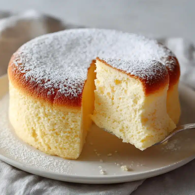 Soft and Sweet Vanilla Dessert Recipe