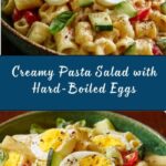 Creamy Pasta Salad with Hard-Boiled Eggs Recipe