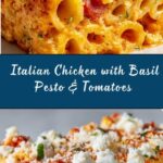 Italian Chicken with Basil Pesto & Grape Tomatoes Recipe