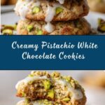 Creamy Pistachio White Chocolate Cookies Recipe
