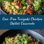 Teriyaki Chicken Skillet Casserole with Broccoli Recipe