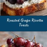 Roasted Grapes on Ricotta Toasts Recipe