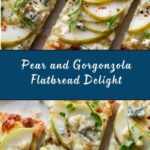 Pear and Gorgonzola Flatbread Recipe