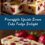 Pineapple Upside Down Cake Fudge Recipe