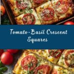 Crescent Roll Tomato-Basil Squares Recipe