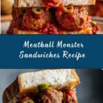 Meatball Monster Sandwiches Recipe