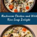 Creamy Mushroom Chicken and Wild Rice Soup Recipe