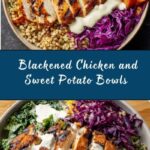 Blackened Chicken and Sweet Potato Bowls Recipe