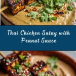 Thai Chicken Satay with Peanut Sauce Recipe
