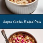 Sugar Cookie Protein Baked Oats Recipe