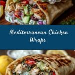 Mediterranean Chicken Wraps Recipe