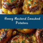 Honey Mustard Smashed Potatoes Recipe