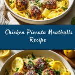 Chicken Piccata Meatballs Recipe
