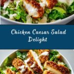 Crispy Chicken Caesar Salad Recipe