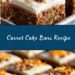 Carrot Cake Bars Recipe