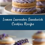 Lemon Lavender Sandwich Cookies Recipe