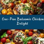 One-Pan Balsamic Chicken Recipe