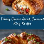Philly Cheese Steak Crescent Ring Recipe