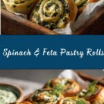 Spinach & Feta Pastry Rolls Recipe