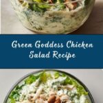Healthy Green Goddess Chicken Salad Recipe