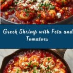 Greek Shrimp with Feta and Tomatoes Recipe