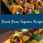 Easy Black Bean Taquitos Recipe