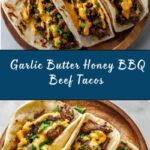 Garlic Butter Honey BBQ Beef Tacos Recipe