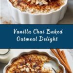 Vanilla Chai Baked Oatmeal Recipe