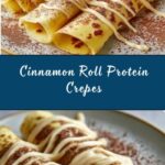 Cinnamon Roll Protein Crepes Recipe
