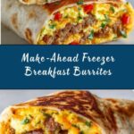 Freezer Breakfast Burritos Recipe